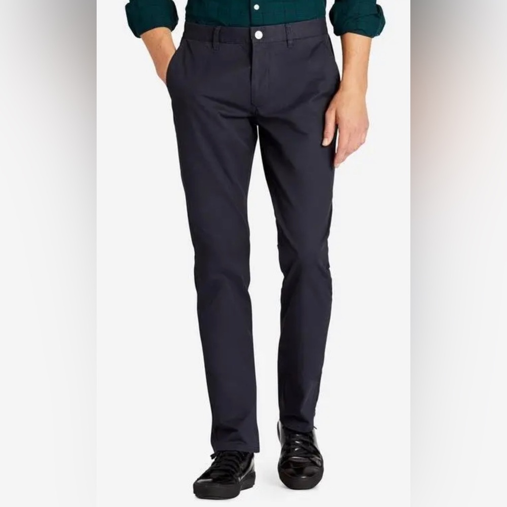 Bonobos Washed Chinos Straight Fit 38x33 Navy Pants
